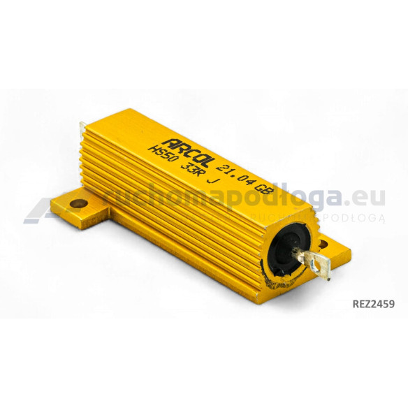 Rezystor stucznego obciążenia lamp (24V)