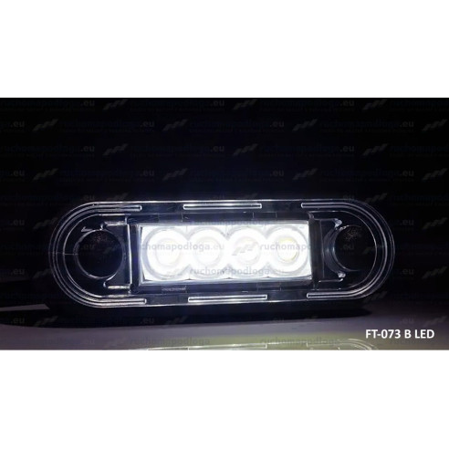 Lampa obrysowa FT-073 12-24V biała