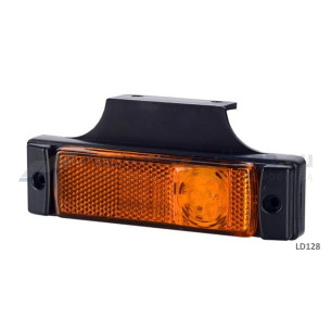 Lampa obrysowa LD 128 pomarańczowa
