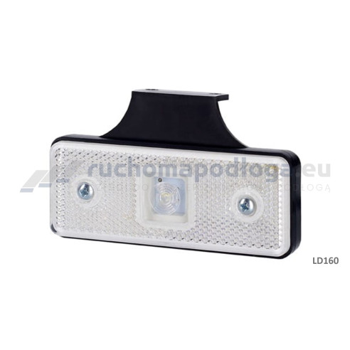 Lampa obrysowa LD 160/4 biała