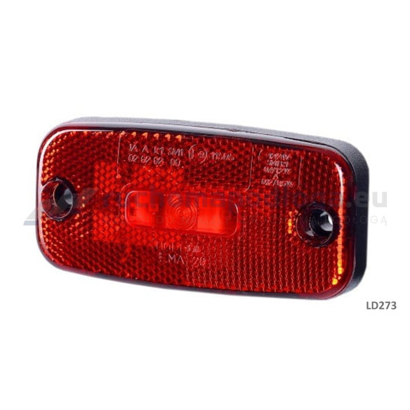 Lampa obrysowa LD 273 czerwona