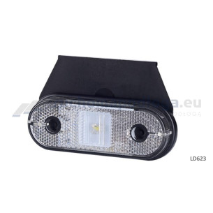 Lampa obrysowa LD 623 biała