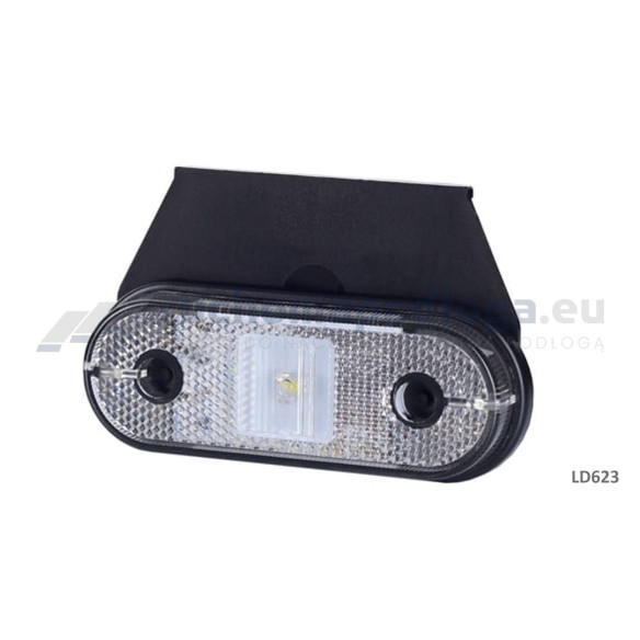 Lampa obrysowa LD 623 biała