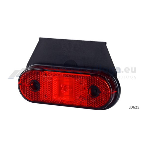 Lampa obrysowa LD 625 czerwona
