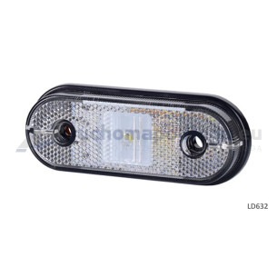 Lampa obrysowa LD 632 biała