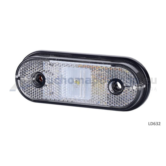 Lampa obrysowa LD 632 biała