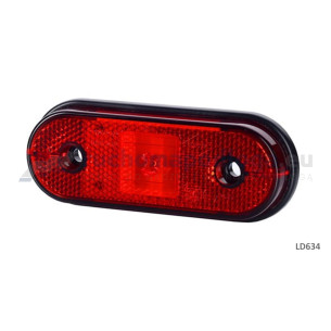 Lampa obrysowa LD 634 czerwona