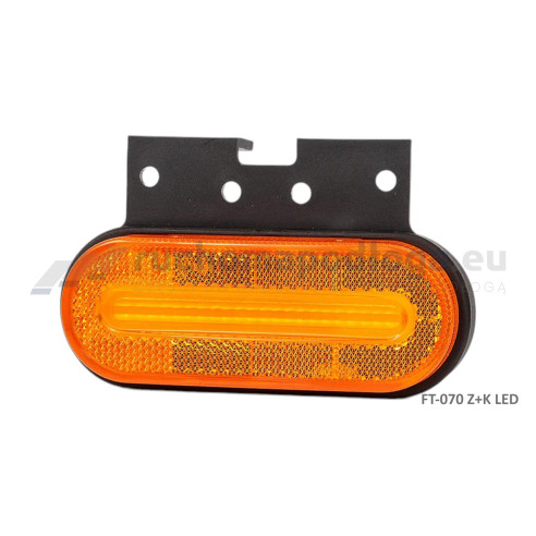 Lampa obrysowa LED FT-070 12-36V pomarańczowa