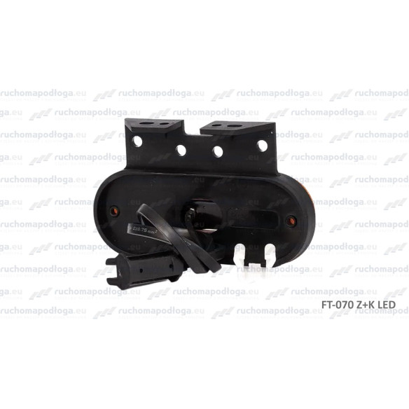 Lampa obrysowa LED FT-070 12-36V pomarańczowa