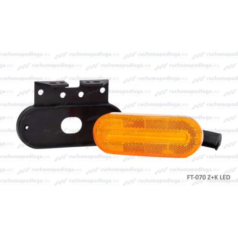 Lampa obrysowa LED FT-070 12-36V pomarańczowa