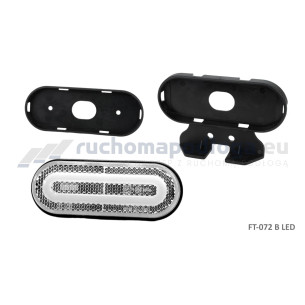 Lampa obrysowa LED FT-072 biała