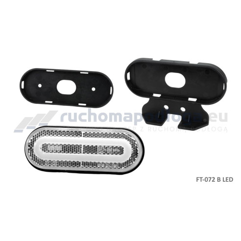 Lampa obrysowa LED FT-072 biała