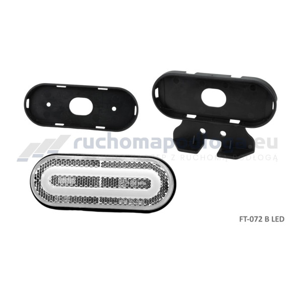 Lampa obrysowa LED FT-072 biała