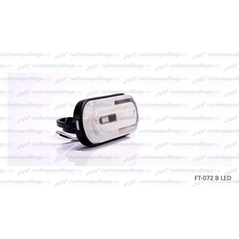 Lampa obrysowa LED FT-072 biała