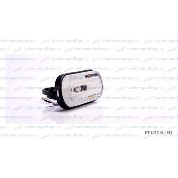 Lampa obrysowa LED FT-072 biała