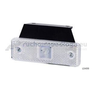 Lampa obrysowa z wieszakiem LD 499 biała