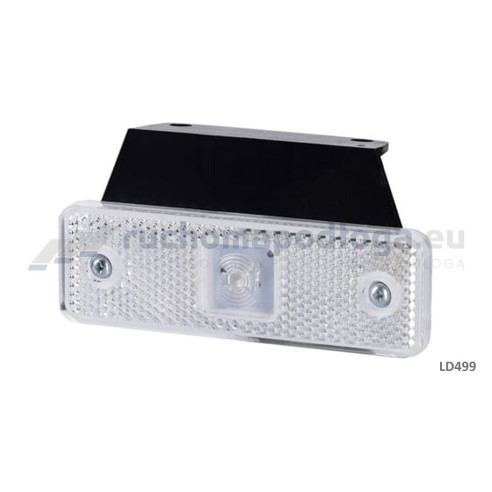 Lampa obrysowa z wieszakiem LD 499 biała