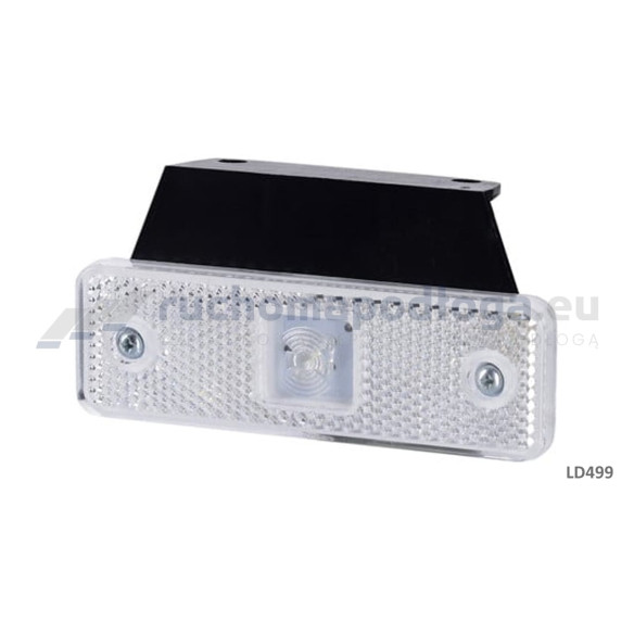 Lampa obrysowa z wieszakiem LD 499 biała