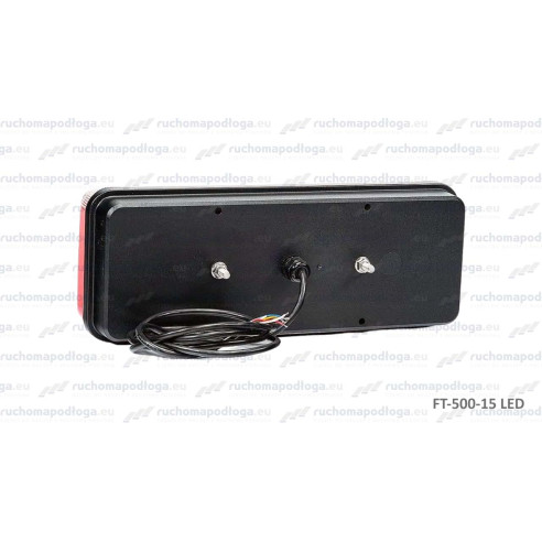 Lampa tylna KINGPOINT LED 12-36V, 6-funkcyjna, LEWA