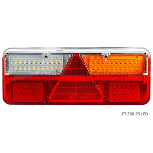Lampa tylna KINGPOINT LED 12-36V, 6-funkcyjna, PRAWA