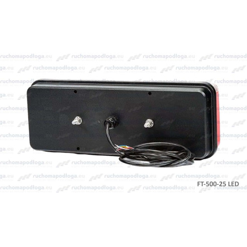 Lampa tylna KINGPOINT LED 12-36V, 6-funkcyjna, PRAWA