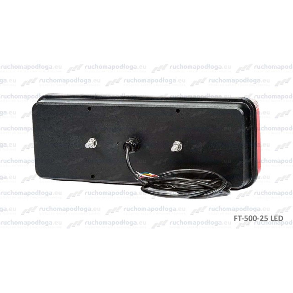 Lampa tylna KINGPOINT LED 12-36V, 6-funkcyjna, PRAWA