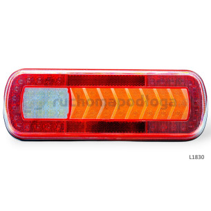 Lampa tylna LED dynamiczny kierunek 12/24V