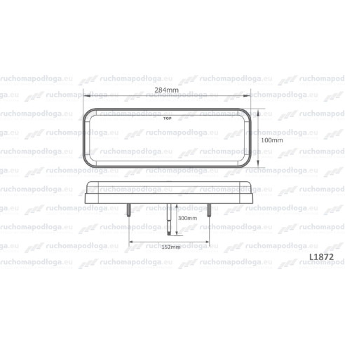 Lampa tylna TL LED NEON DYNAMIC 12/24V PRAWA