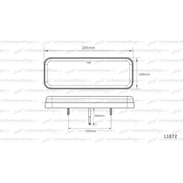 Lampa tylna TL LED NEON DYNAMIC 12/24V PRAWA