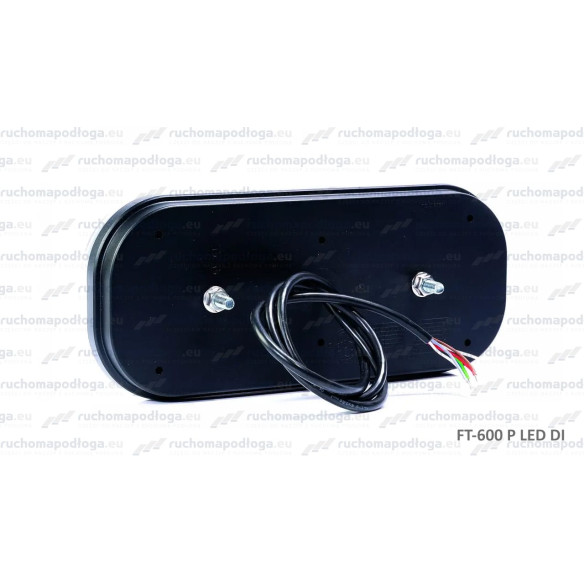 Lampa tylna FT-600 LED 12-36V, PRAWA