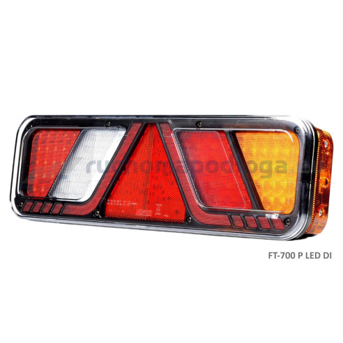 Lampa tylna FT-700 24V, 6-funkcyjna PRAWA