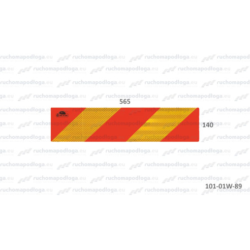 Tablica TW-S2/RF 565×140 2 szt.