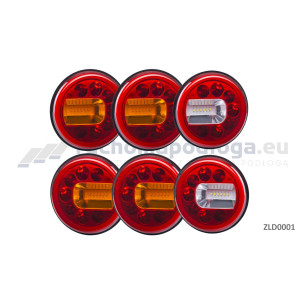Zestaw lamp zespolonych 6 x LUNA