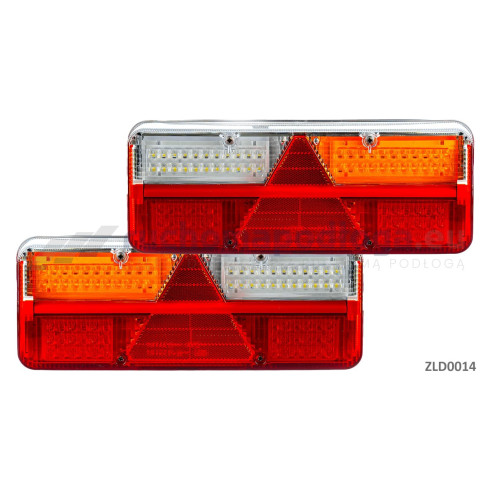 Zestaw lamp zespolonych KINGPOINT LED (lewa/prawa)