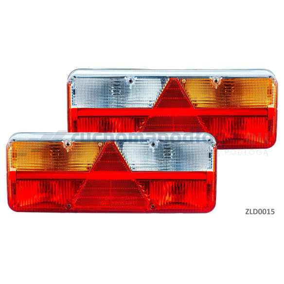 Zestaw lamp zespolonych KINGPOINT żarówka (lewa/prawa)