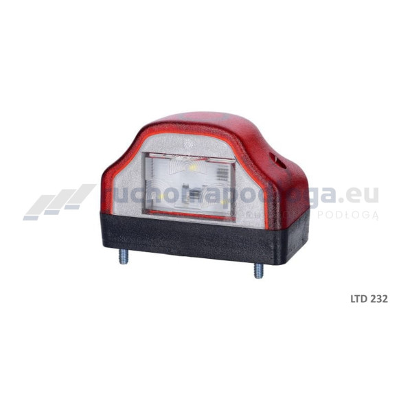 Lampa ośw. tablicy rejestracyjnej LTD 232