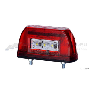 Lampa ośw. tablicy rejestracyjnej LTD 669