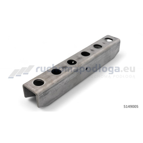 Profil U szuflady ruchomej CF500/CF100 (6xM12/240 mm)