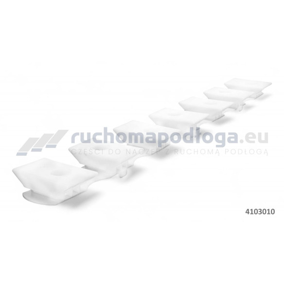 Grzebień łożyskowy z tworzywa sztucznego 7/112 wysokość 32 mm