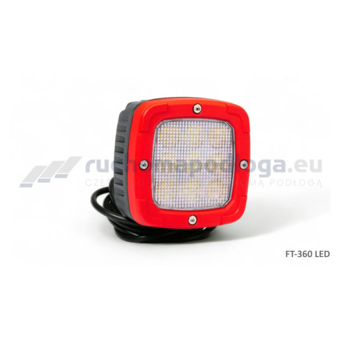 Lampa robocza FT-360, szeroki strumień świetlny, 4100Lm