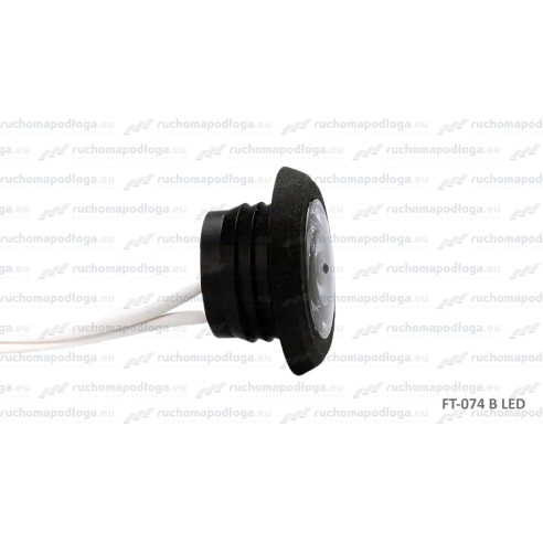 Lampa obrysowa FT-074 12-36V biała wpuszczana