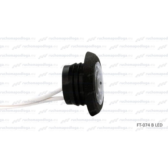 Lampa obrysowa FT-074 12-36V biała wpuszczana