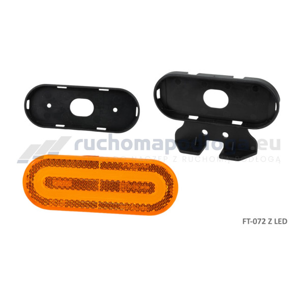 Lampa obrysowa LED FT-072 pomarańczowa