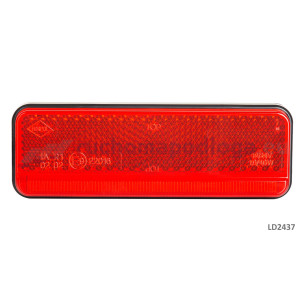 Lampa obrysowa Slim XS czerwona