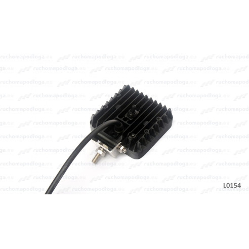 Lampa robocza 16x LED kwadrat z włącznikiem L0154