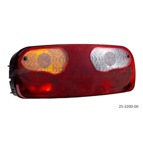 Lampa tylna ECOPOINT z trójkątem LEWA