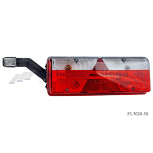 Lampa tylna EUROPOINT III żarówka z rogiem LEWA