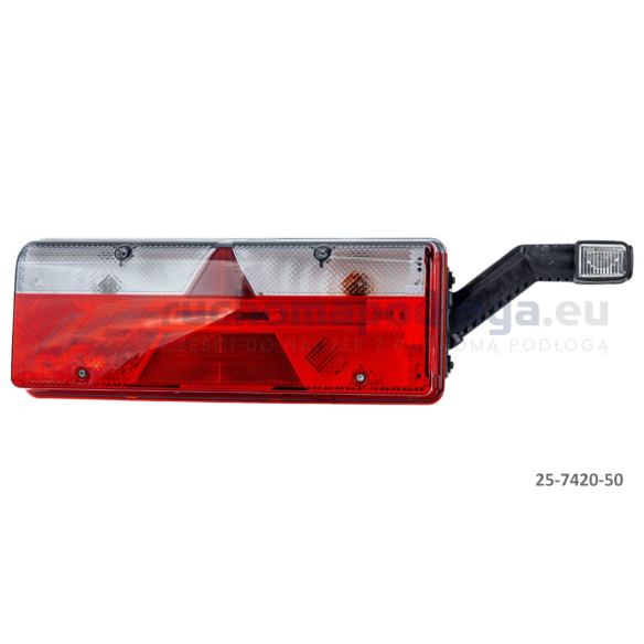 Lampa tylna EUROPOINT III żarówka z rogiem PRAWA