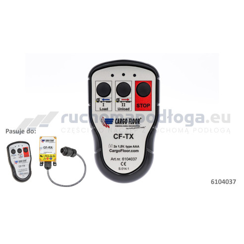 Bezprzewodowy pilot zdalnego sterowania CF RX TX