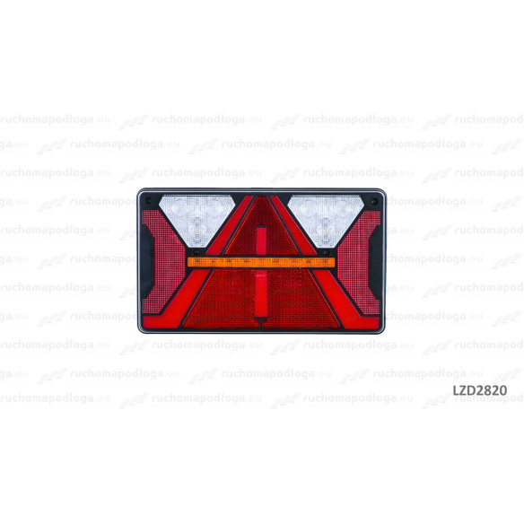 Lampa zespolona lewa STRADA z trójkątem LZD 2820